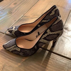 H&M Snake-print Heel